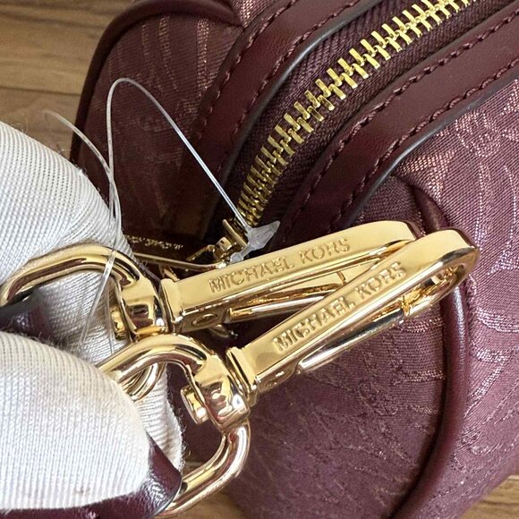 💟Michael Kors Signature Canvas-Leather Satchel & Crossbody Purse💟 - Picture 13 of 17